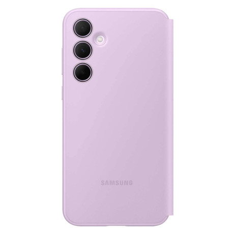 Оригинальный чехол-книжка Samsung Smart View Wallet для Samsung Galaxy A35 - purple (EF-ZA356CVEGWW)
