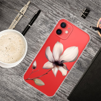 Чехол Painted Pattern для iPhone 14/13 - Lotus