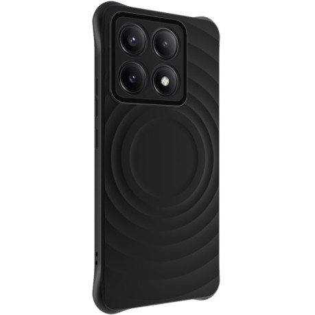 Ударозащитный чехол IMAK UC-6 Series Manbo Frosting Soft на Xiaomi 14T Pro - черный