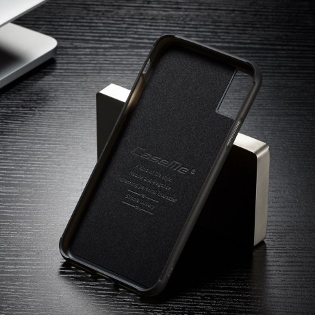 Шкіряний Чохол-гаманець CaseMe 007 Sries з відділенням для кредитних карток та фліпом на iPhone X/Xs чорний
