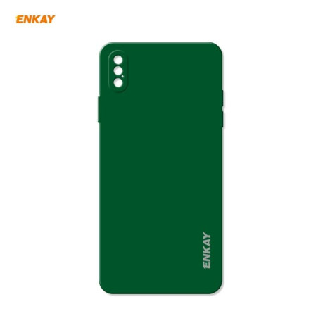 Чохол протиударний ENKAY ENK-PC072 для iPhone XS Max - зелений