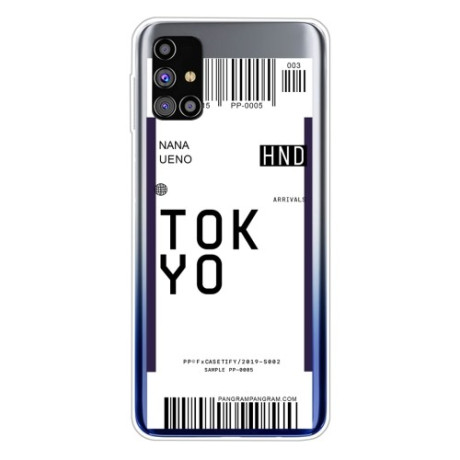 Протиударний чохол Boarding Pass Series Samsung Galaxy M51 - Tokyo