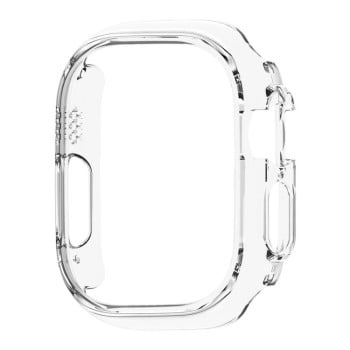 Противоударная накладка Hollow Electroplating для Apple Watch Ultra 49mm - прозрачная