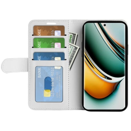 Чохол-книжка R64 Texture Single для Realme 11 Pro 5G/11 Pro+ 5G - білий