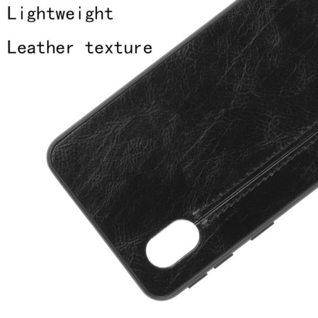 Ударозащитный чехол Sewing Cow Pattern на Samsung Galaxy A01 Core / M01 Core - черный