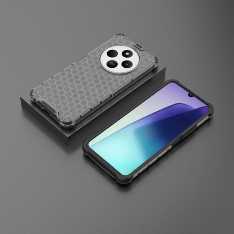 Протиударний чохол Honeycomb на Xiaomi Redmi 14C 4G/Poco C75/Redmi A4 5G - чорний