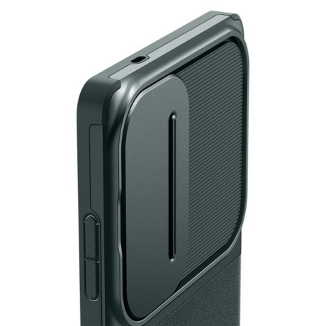 Оригинальный чехол Spigen OPTIK ARMOR для Samsung Galaxy S25 Ultra - Abyss Green