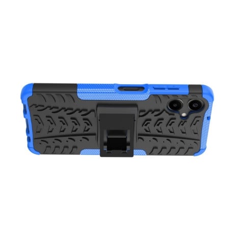 Протиударний чохол Tire Texture на Samsung Galaxy A06 4G - синій