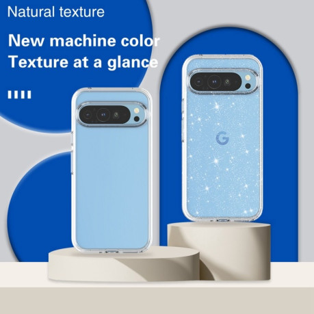 Протиударний чохол Terminator Style для Google Pixel 9 Pro - Glitter White