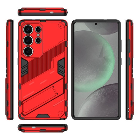 Протиударний чохол Punk Armor для Samsung Galaxy S25 Ultra 5G - червоний