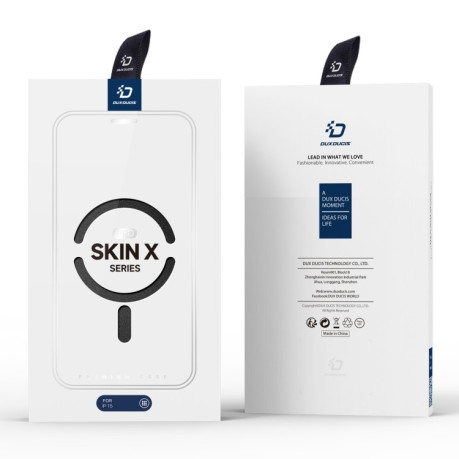Чохол-книжка DUX DUCIS Skin X Pro Series Magsafe на iPhone 15 - чорний