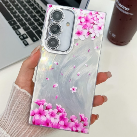 Протиударний чохол Flowers and Plants Series для Samsung Galaxy S25+ 5G - Sakura