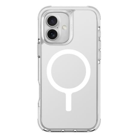 Оригінальний чохол UNIQ Combat Magclick Charging на iPhone 16 - Clear