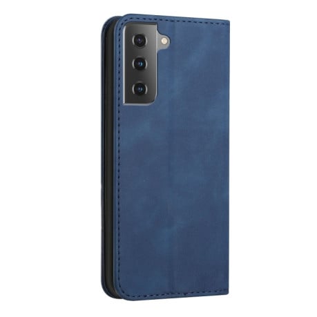 Чехол-книжка Skin Feel S-type для Samsung Galaxy S21 FE - синий