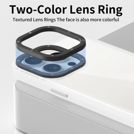 Чохол протиударний Color Contrast Lens для Realme 12 - прозорий