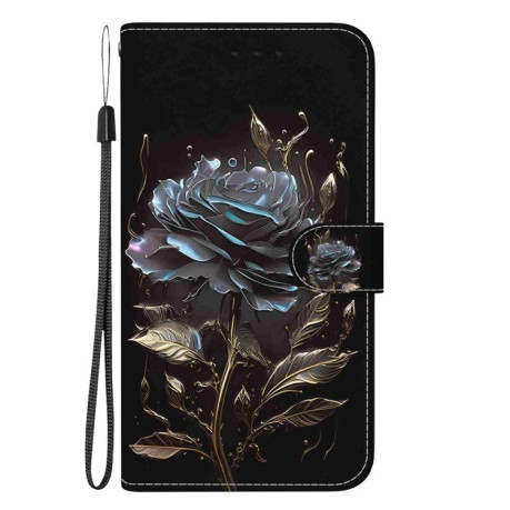 Чехол-книжка Colored Drawing Series на Xiaomi Redmi 14C 4G/Poco C75/Redmi A4 5G - Rose