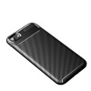 Ударозахисний чохол HMC Carbon Fiber Texture на iPhone SE 3/2 2022/2020/7/8- чорний