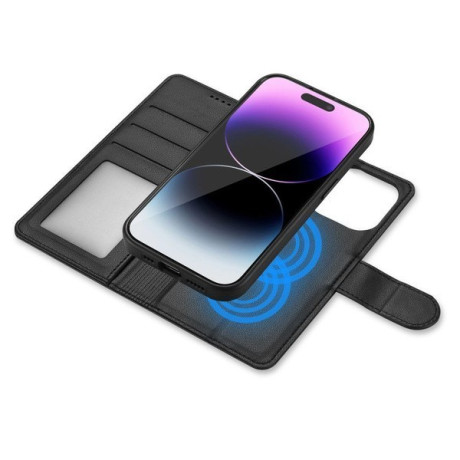 Чехол-книжка Tech-Protect Wallet MagSafe with wallet для iPhone 16 Pro Max - black