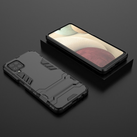 Протиударний чохол Invisible Holder Samsung Galaxy A12/M12 - чорний