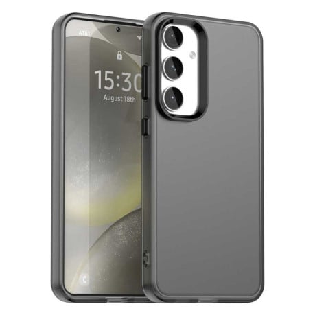 Противоударный чехол Candy Series для Samsung Galaxy S25 5G - черный