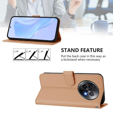 Чохол-книжка Skin Feel S-type для Realme 13+ 5G/13 Pro 5G/13 Pro+ - золотий
