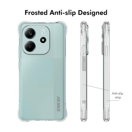 Чохол протиударний ENKAY Hat-Prince Transparent для Xiaomi Redmi Note 14 4G Global - прозоре