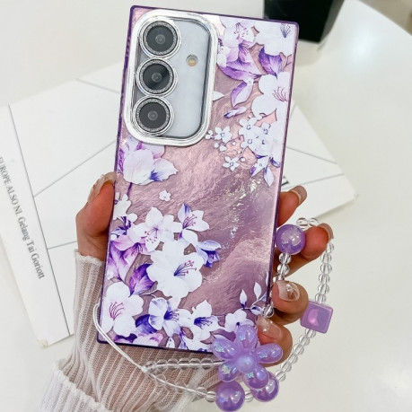 Протиударний чохол Flowers and Plants Series для Samsung Galaxy S25+ 5G - Azalea
