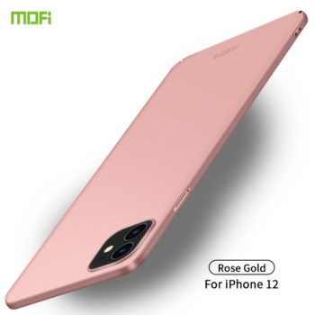 Ультратонкий чехол MOFI Frosted на iPhone 12 Mini - розовое золото