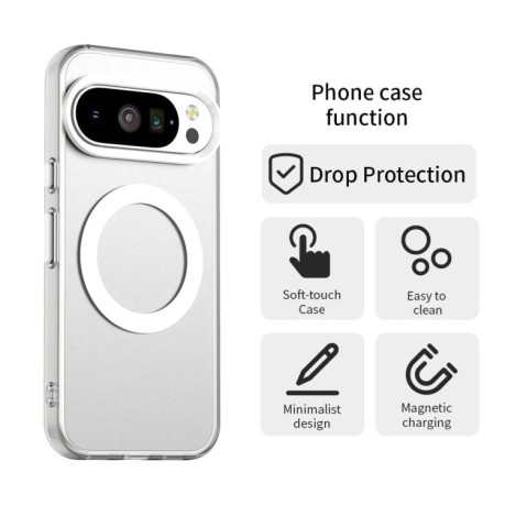 Протиударний чохол Candy Magsafe PC Hybrid TPU для Google Pixel 10 Pro XL - білий