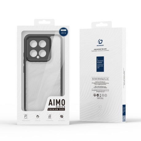 Противоударный чехол DUX DUCIS Aimo Series для Xiaomi 14 5G - черный