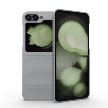 Силиконовый чехол Magic Flannel для Samsung Galaxy  Flip 6/Flip 7 FE - серый