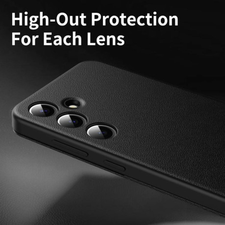 Чохол-книжка Smart View Window Leather  для Samsung Galaxy S25+ 5G - чорний