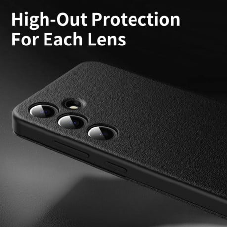 Чехол-книжка Smart View Window Leather на Samsung Galaxy S25 FE 5G - черный