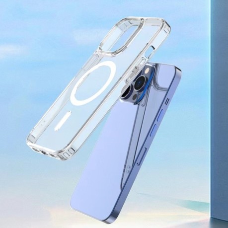 Протиударний чохол Mutural Jingtou Series (MagSafe) для iPhone 15 Pro - прозорий
