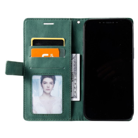 Чохол-книжка Skin Feel Splicing для Realme 13 Pro / 13 Pro+ 5G - зелений