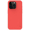 Протиударний чохол NILLKIN Super Frosted для iPhone 15 Pro - червоний