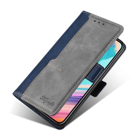 Чехол-книжка Contrast Color для Samsung Galaxy A04 - сине-серый
