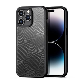 Чехол DUX DUCIS Aimo Series гибрид на iPhone 15 Pro Max - черный