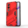 Противоударный чехол Punk Armor с подставкой на OnePlus Ace 3V - красный
