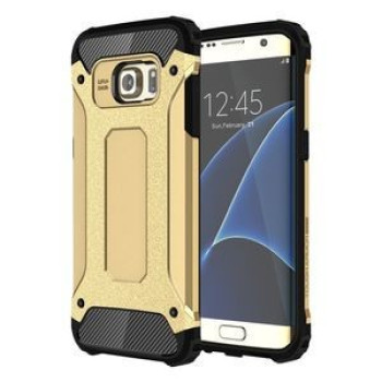 Противоударный Чехол Rugged Armor для Samsung Galaxy S7 Edge / G935-золотой