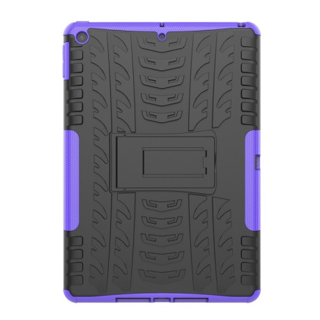 Протиударний чохол Tire Texture на iPad 9/8/7 10.2 (2019/2020/2021) - фіолетовий