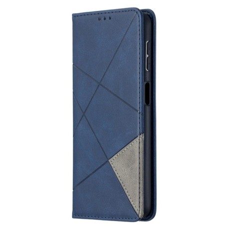 Чохол-книжка Rhombus Texture на Samsung Galaxy A32 5G-синій