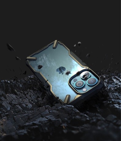 Оригинальный чехол Ringke Fusion X Design durable на iPhone 13 Pro - black