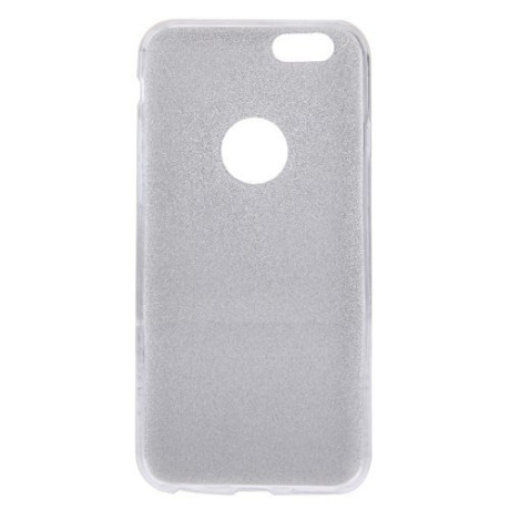 TPU Чехол Glitter Powder Silver для iPhone 6 Plus/ 6S Plus