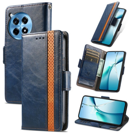 Чехол-книжка Dual-side Magnetic Buckle для OnePlus Ace 3 Pro - синий