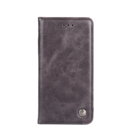 Чехол-книжка Non-Magnetic Retro Texture для Samsung Galaxy M53 5G - серый