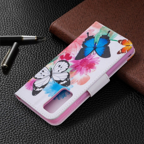 Чохол-книжка Colored Drawing Series Samsung Galaxy S20 FE - Two Butterflies