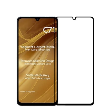 Защитное стекло MOFI 9H 3D Full Screen на Xiaomi Redmi A5 / Poco C71 - черное