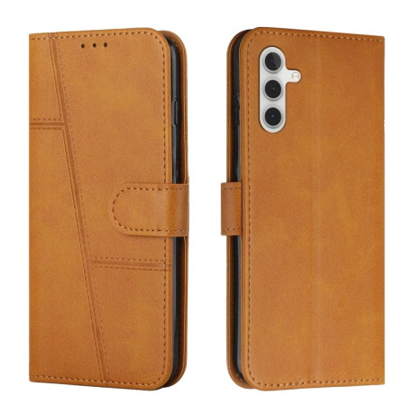Чехол-книжка Stitching Calf Texture для Samsung Galaxy A16 5G - желтый