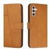 Чохол-книжка Stitching Calf Texture для Samsung Galaxy A55 - жовтий
